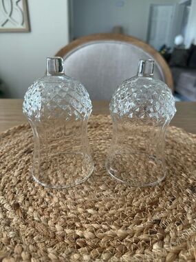 Home Interiors Vintage Glass Votive Cups. Set of 2